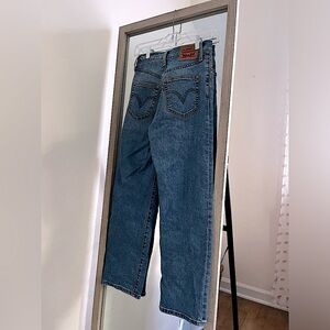 Levi’s Ribcage Straight Ankle Jeans size 24